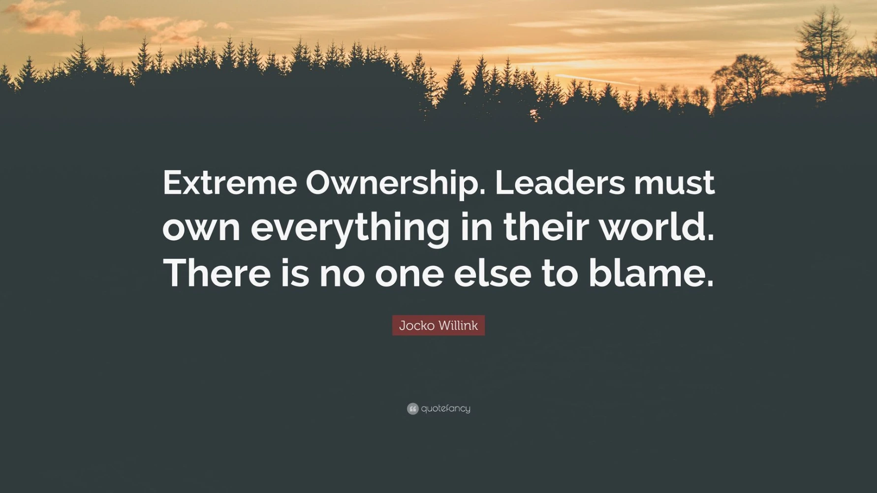 Extreme Ownership